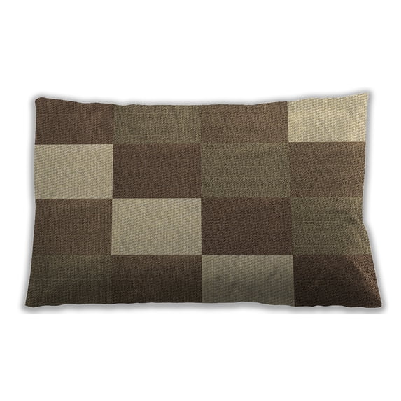 Ahgly Company Indoor Rectangular Contemporary Lumbar Throw Pillow, 13 inch by 19 inch
