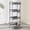 Grey, variant on NTGFU 4 Tier Grey Rolling Utility Cart with Drawer, Utility Cart Made Of Multifunctional Storage Organizer Tool for Kitchen,Bathroom,Living Room,Office Outdoor Decor