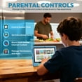 thumbnail image 3 of Contixo A10 Tablet para Niños 10 Pulgadas 64GB Android 15 con Control Parental, Funda Protectora, Apps Educativas Epic y Lingokids, WiFi, Cámara Dual, 3 of 8