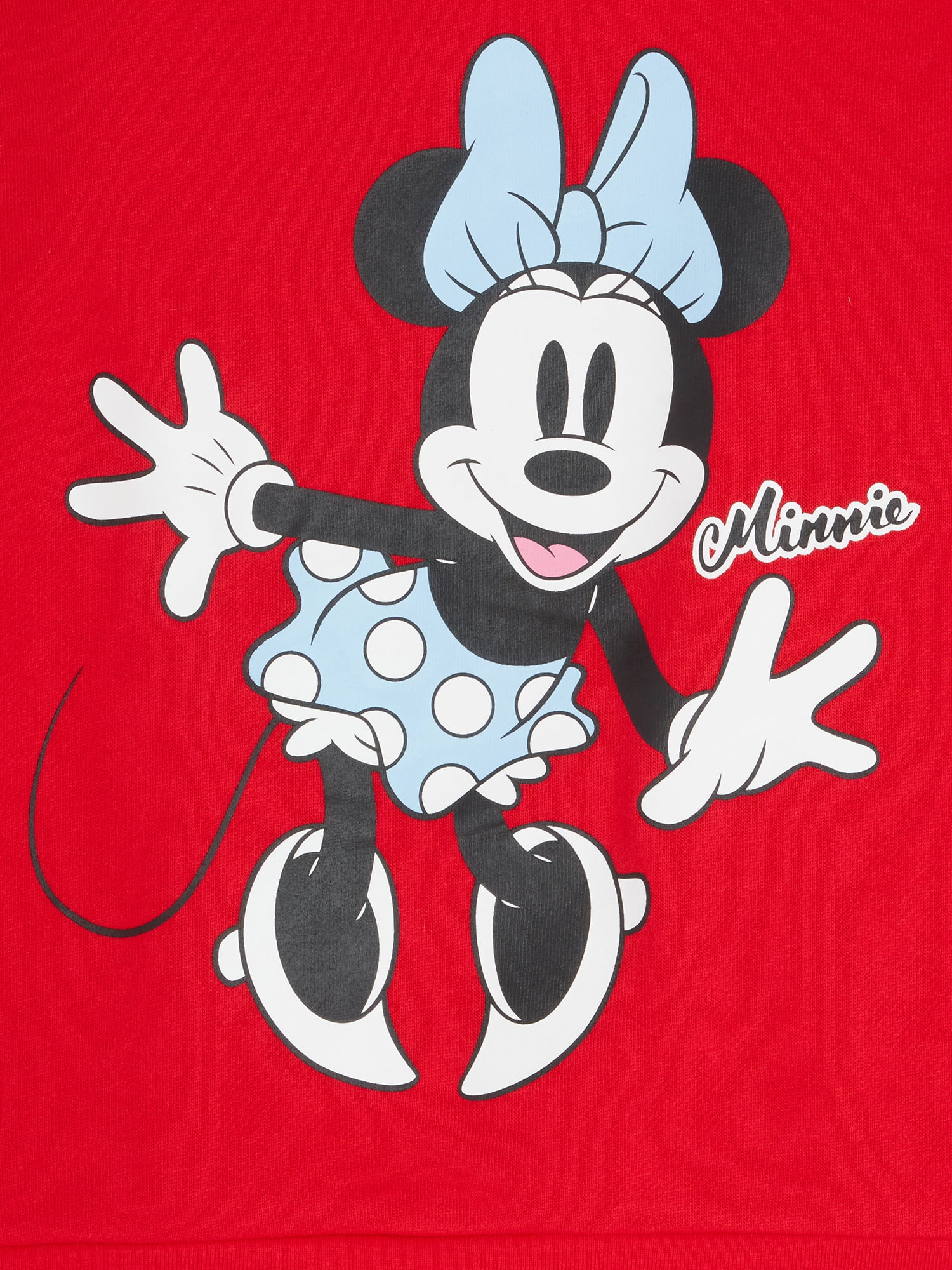 Minnie Mouse Girls Long Sleeve Sweatshirt, Sizes 4-16