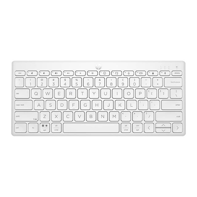 Teclado HP 350 Compacto BT Multi-Dispositivo Blanco