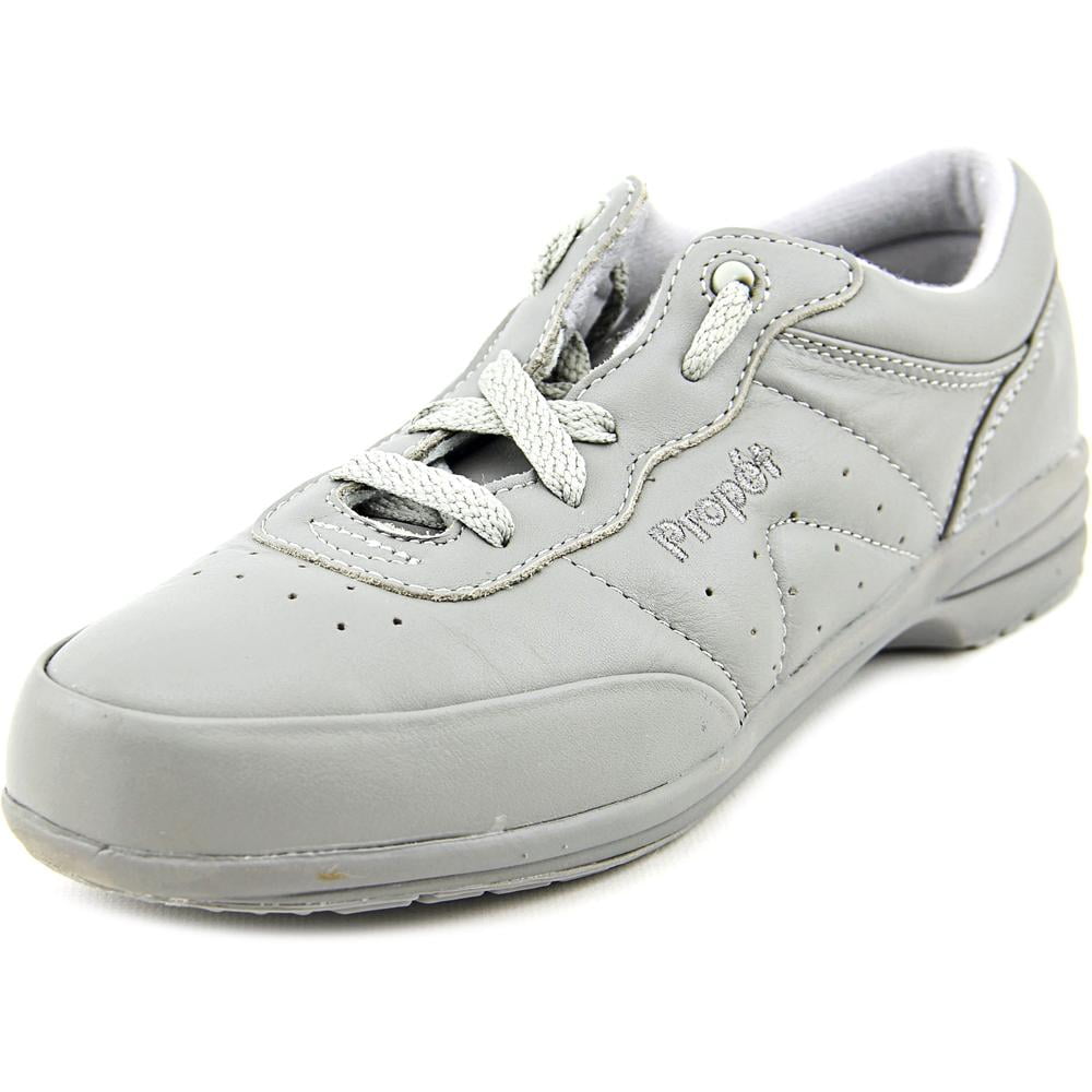 Propét Womens Washable Walker LaceUp Leather Low Top Lace Up Walking
