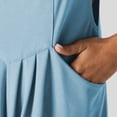 thumbnail image 7 of Wdfiry Womens Summer Bib Overalls Bib Pants Casual Loose Baggy Solid Color Jumpsuit Romper with Pockets, 7 of 7
