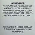 thumbnail image 2 of Parrot Polish Quick Dry Clear Top Coat Nail Polish, Long Lasting Clear Glossy Nail Lacquer, Streak-Free Chip Resistant, Feather Dust, 0.5 Fl Oz, 2 of 2