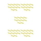thumbnail image 2 of Rama de flores artificiales Yuarrent 10 piezas flor falsa con tallos y hojas Amarillo, 2 of 6