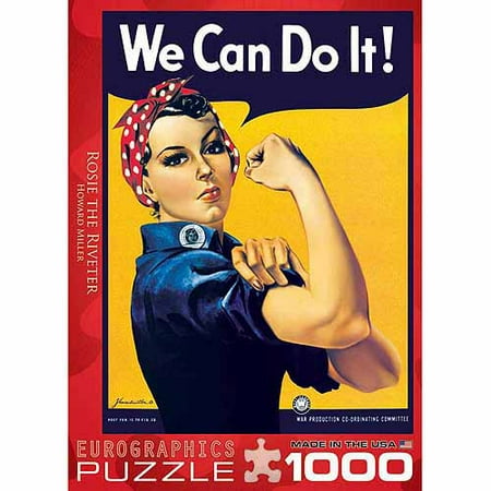 EuroGraphics Rosie The Riveter 1000-Piece Puzzle