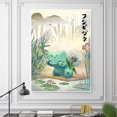 thumbnail image 3 of Anime Vintage Posters Peripherals Squirtle Canvas Painting Charizard Fight Picture for Bedroom Birthday Wall Decor Gifts, 3 of 5