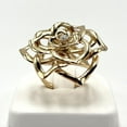thumbnail image 2 of Pre-Owned Piaget Women's Ring Gold Diamond Flower, 2 of 10