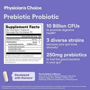 Physicians Choice Prebiotic Probiotic, for Men and Women, 30 Count