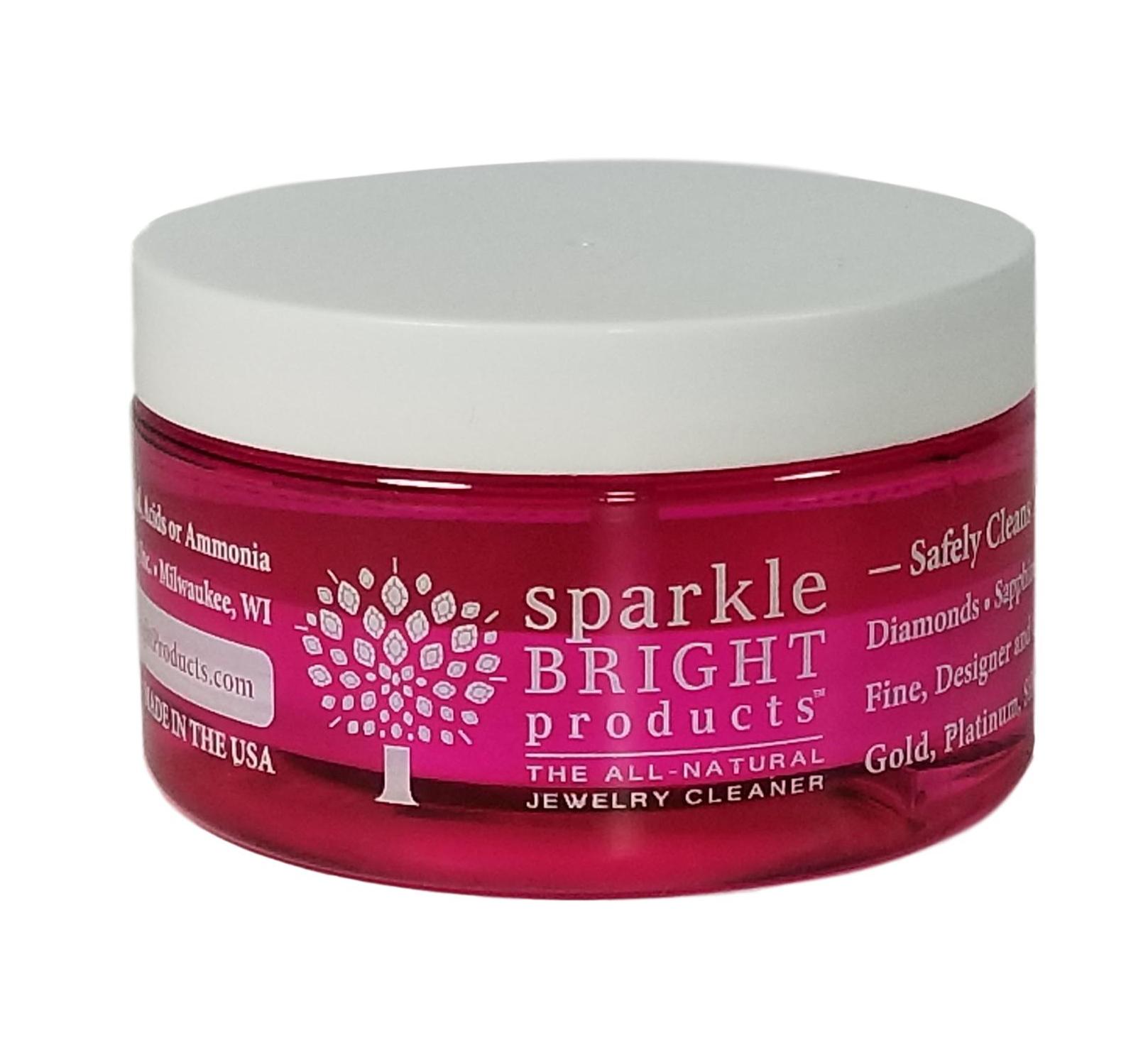 Sparkle Bright Products AllNatural Jewelry Cleaner Solution 4oz