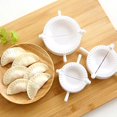 thumbnail image 1 of Outil de Broyage d'Ail Multifonction en Acier Inoxydable Râpe Presseur Courbé Trancheuse d'Ail Hachoir Outil de Cuisine 3 Pcsdumplingmold, 1 of 7