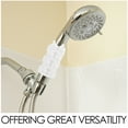 thumbnail image 3 of LABELEPH Handheld Shower Mount White 2Pcs 3.5x1.8x1.2in, 3 of 8
