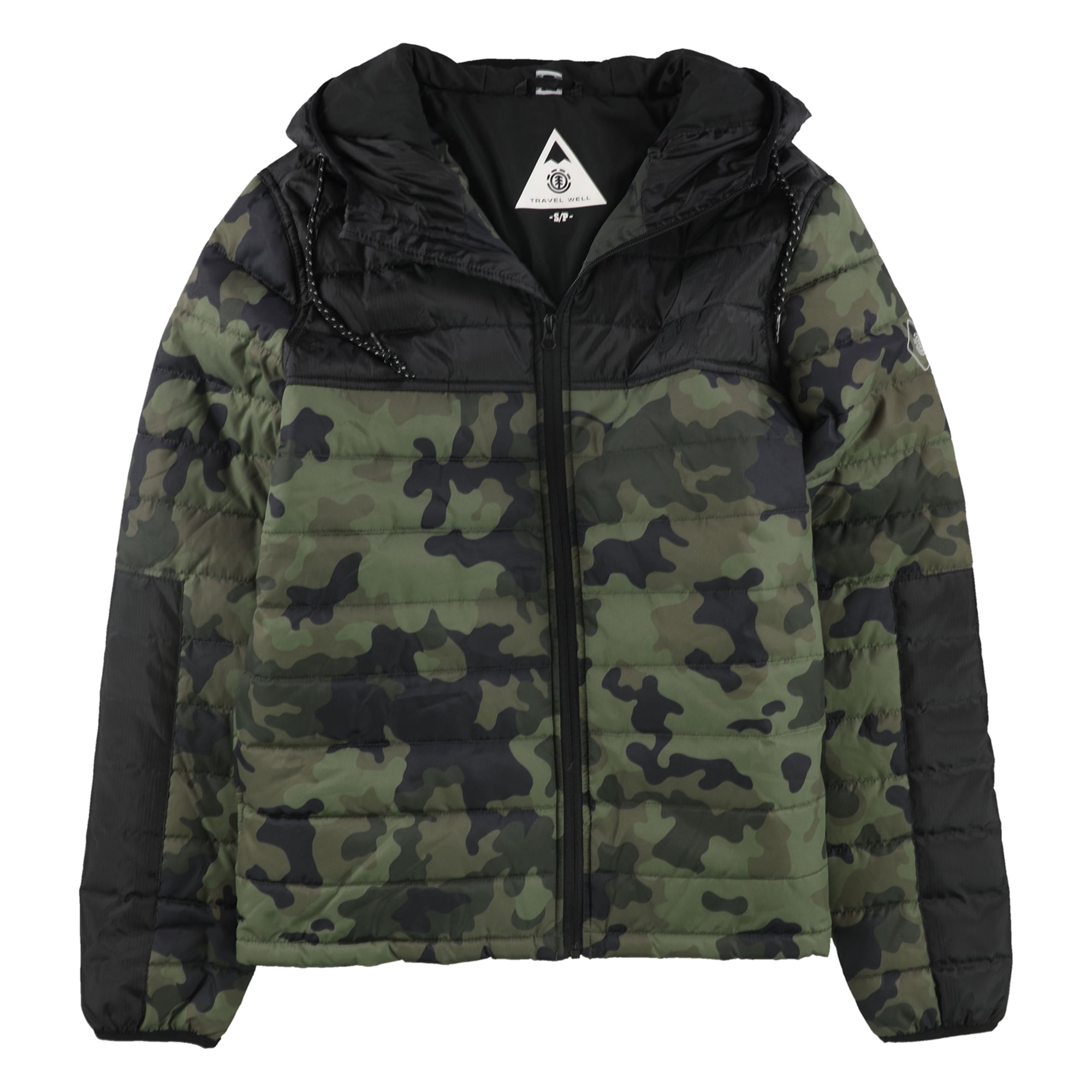 puffy camo jacket