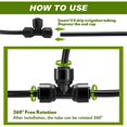 thumbnail image 3 of 30Pcs 1/4inch Drip Irrigation Tee Connectors Irrigation Connectors, 3 of 5