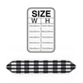 thumbnail image 5 of Classic Black And White Plaid Table Runners For Wedding Party Decoration Modern Table Runner Rustic Wedding Decor For Home, 5 of 5