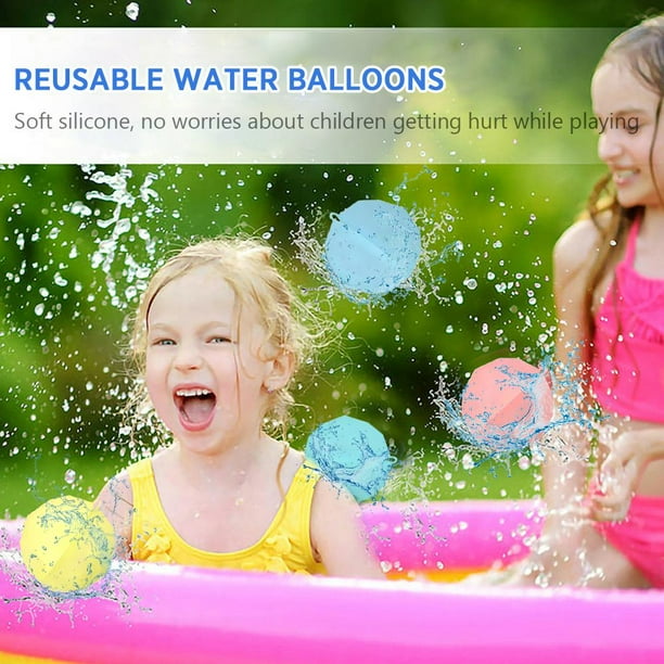 Globos de bola de bomba de agua Juegos de lucha de agua Juguete de juego al aire libre para niños (Diamante) Tmvgtek Deportes acuáticos