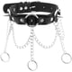 thumbnail image 5 of Collar de cuero punk Círculo punk Remache Punk Rock Collar de cuero Collar de personalidad elegante y único, 5 of 5