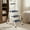 Blue, variant on Portable Ladder, Foldable 3-Step Stool with 20" Wide Non-Slip Pedal, Lightweight and Heavy duty, Hold up to 800lbs