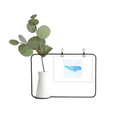 thumbnail image 1 of Whale Ocean King Animal Metal Picture Frame Cerac Vase Decor, 1 of 3