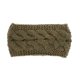 thumbnail image 2 of Sonducket Diadema de invierno para mujer, orejeras de ganchillo, motocicleta para mujer, color negro Accesorio para el cabello Hilo caqui Sonducket AP009482-14B, 2 of 6