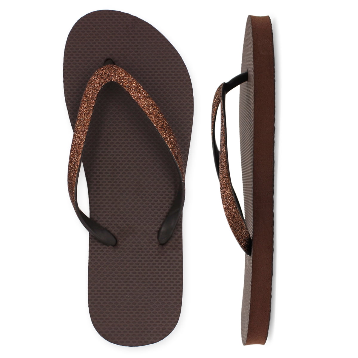 rubber flip flops walmart