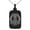 Black, variant on Stainless Steel Majesty Thor's Hammer Mjolnir Viking Engraved Small Rectangle Dog Tag Charm Pendant Necklace
