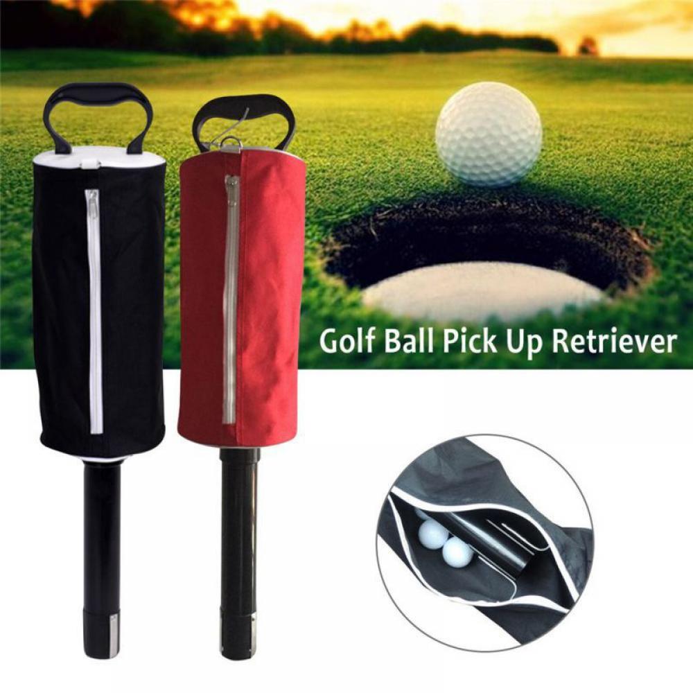 Golf Ball Shag Bag, Golf Ball Retriever Portable Golf Pocket Storage with Zipper Golf Ball Pick up Hold up to 60 Balls Easy to Pick-up Ball, Suitable for Golf Club/Course/Game - image 5 of 6