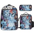 thumbnail image 1 of G.I. Joe A Real American Hero Backpack 3 Piece Collection Spacious Bookbag Snack Tote and Pen Organizer, 1 of 5