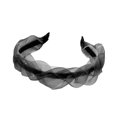 thumbnail image 1 of Diadema de mal, accesorios cabello, regalos trenzados, dulces diademas cabello, tocados para fiestas, novias, bodas, mujeres. , negro Sunnimix Diadema de aro para el cabello, 1 of 7