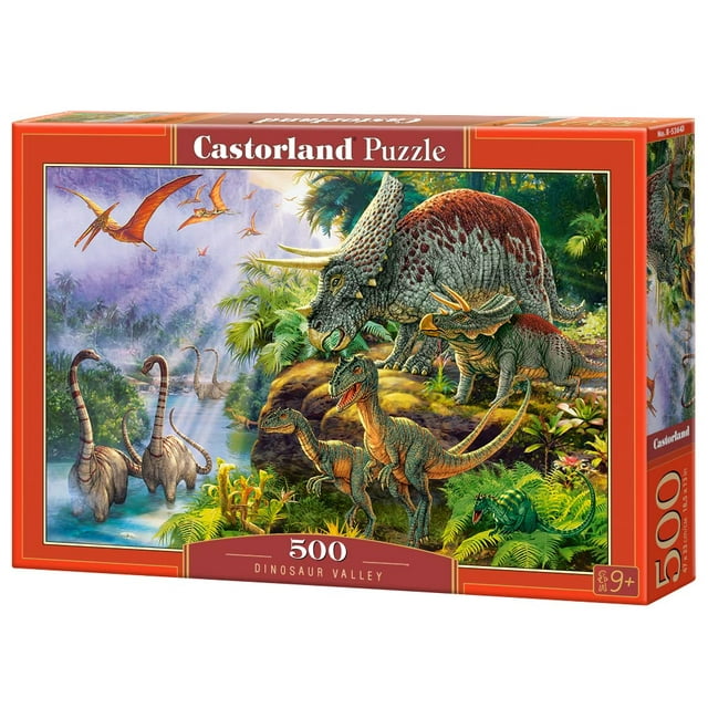 Rompecabezas Castorland Dinosaur Valley 500 piezas B-53643