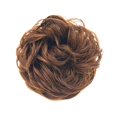 thumbnail image 1 of Wig, Women Elastic Hair Bun Ponytail Extension Messy Wavy Chignon Hairpiece Accessory Linen Color, 1 of 8