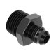 thumbnail image 3 of Conector de línea de combustible, aAdaptador de línea de aceite, accesorio de línea de combustible recto anodizado negro para automóvil LHCER NO, 3 of 5