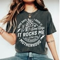 thumbnail image 1 of Some Days I Rock It Some Days It Rocks Me Shirt, Rocking Motherhood T-shirt, Funny Motherh - As Picture - 2XL, 1 of 4