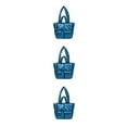 thumbnail image 2 of maskred PU Leather Tote Bag Fine Stitching And High-end Texture Suitable For Daily Laptops Crossbody Bag blue 3Set, 2 of 6