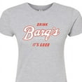 thumbnail image 3 of Barq's - Iconic Drinks & Beverages - Original Logo - Juniors Fitted Graphic T-Shirt, 3 of 5