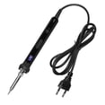 thumbnail image 1 of Riwesomey Soldador eléctrico con pantalla LCD, herramientas de soldadura domésticas con Control de temperatura constante Suministros de soldadura Negro UE, 1 of 6