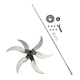 thumbnail image 1 of zhangmingg Outil de Garniture de Remplacement Réglable en Acier Inoxydable Robuste pour Machine Domestique et Agricole, 1 of 6
