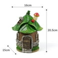 thumbnail image 2 of Outdoor Decorations Crafts Solar House Lights Balcony Decoration Courtyard Garden Layout Resin Crafts Decorations, 2 of 7