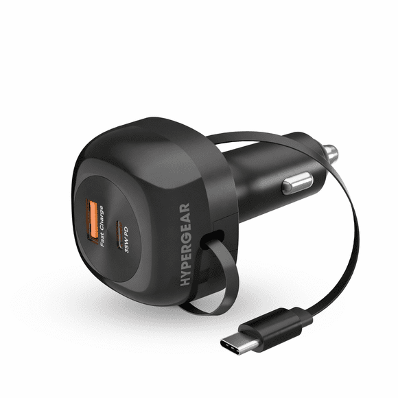 Hypergear Cargador de Auto SpeedBoost 30W Negro
