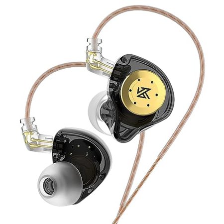 KZ EDX Pro HiFi Wired Earbuds with 10mm Dynamic Driver and Detachable Cable