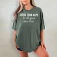 thumbnail image 6 of Funny Christian Shirt for Women – 'Jesus Took Naps Be Like Jesus' Comfort Colors Tee, Faith-Based Religious T-Shirt, Catholic & Christian Gifts, 6 of 8