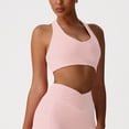 thumbnail image 5 of Annhoo Wireless Bras for Women Solid Color High Support Stretchable Lightweight Sport Brassiere Running Clothes, 5 of 7