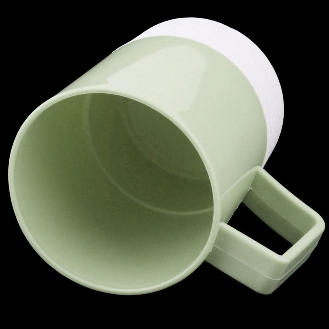 Plastic Bathroom Toothbrush Toothpaste Holder Water Mug Cup Green 400ml