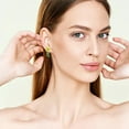 Fall Fashion 2024 Daisy Flower Little Bee Light Earrings High End Sense