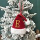 thumbnail image 5 of Pendientes Navideños, Ornamientos Árbol Navideño, Personalizados DIY, Adornos Xmas, Colgantes Navidad, Estilo Festivo, 26 Letras, Metal, para Salón, Decoración Hogar, 5 of 9