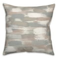 thumbnail image 2 of Creative Products Gray Brushstroke Pattern 18x18 Indoor / Outdoor Pillow, 2 of 9