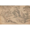 thumbnail image 3 of Thomas Rowlandson 14x11 Black Modern Framed Museum Art Print Titled - Country Scene in Devonshire (ca. 1780-1825), 3 of 5