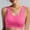 Pink, variant on Patlollav Bras for Women, Womens Thin Yoga Tank Top Running Fitness Shock Absorbing Back Sports Bra