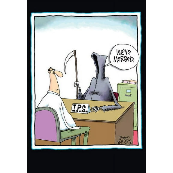 Nobleworks We've Merged Funny / Humorous McCoy Bros Birthday Card