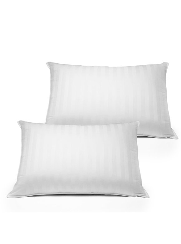 Down Pillows in Bed Pillows